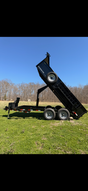 83" x 14' Dump Trailer for rent in New Pekin, Indiana - Image 1
